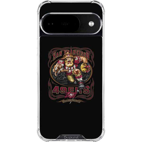 Liquid Blue NFL San Francisco 49ers Running Back Google Pixel 10 Clear Case